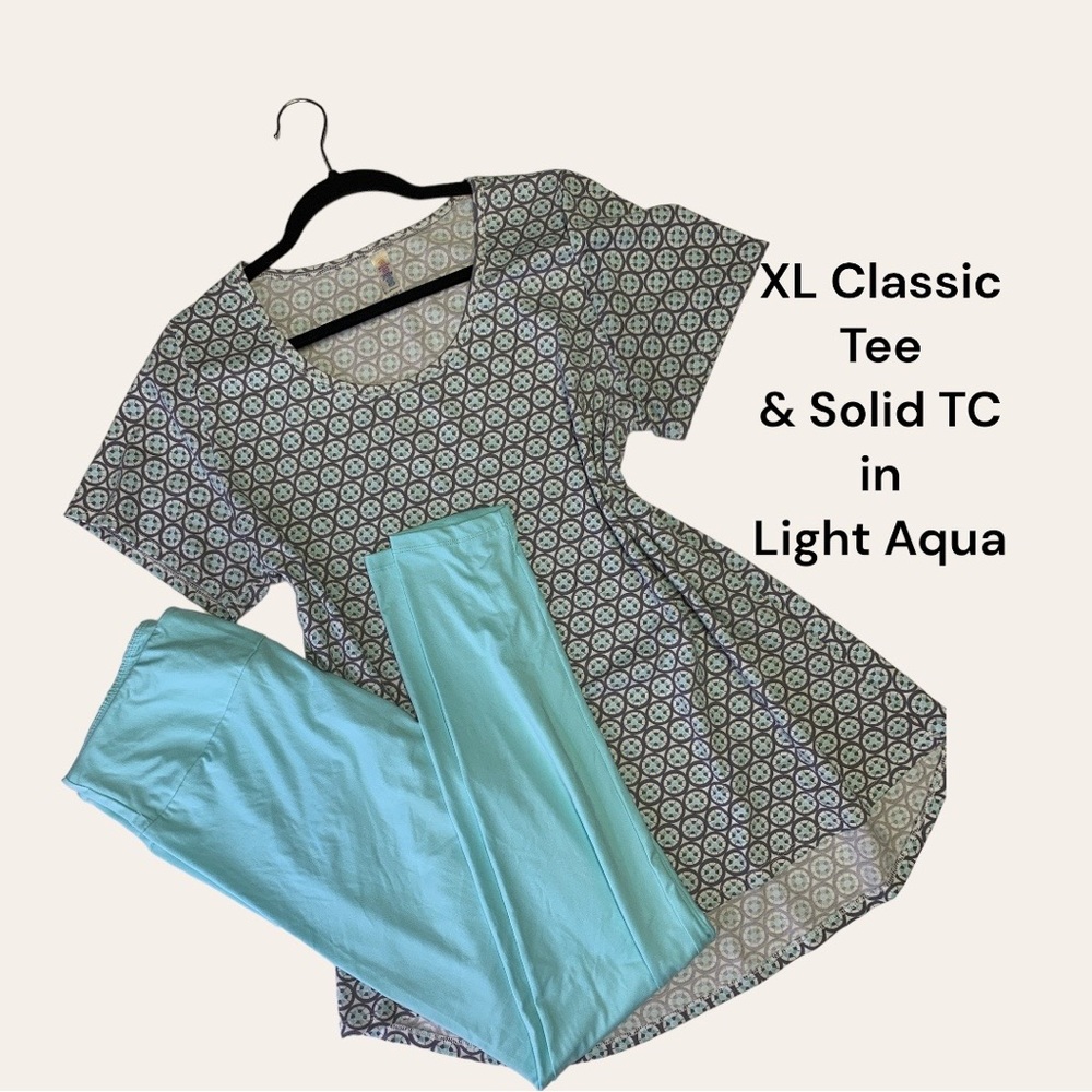 Gently used extra-large Classic T with a brand new pair of matching TC leggings